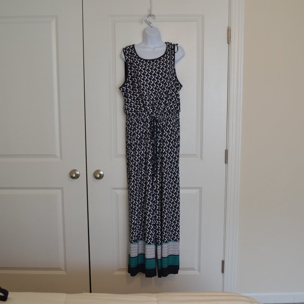 Jessica Howard, Multicolored Sleeveless Jumper, Size XL